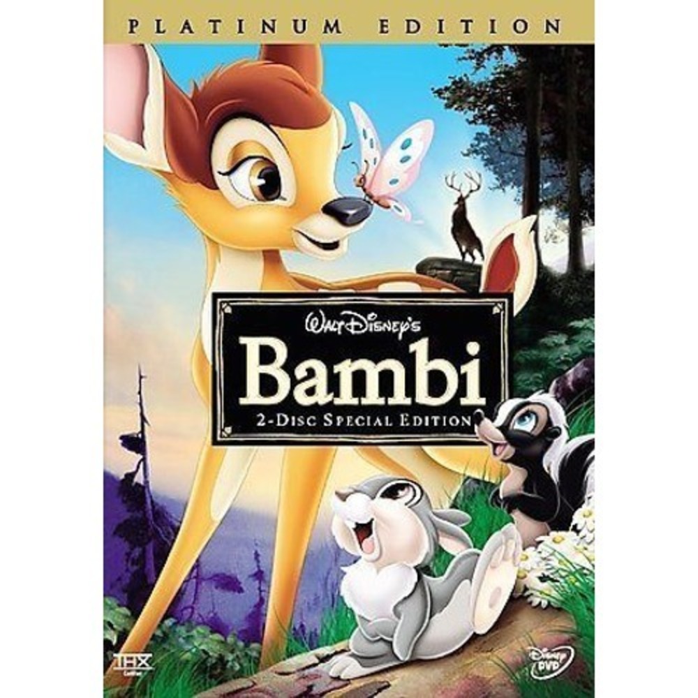 Walt Disney's Bambi (DVD, 2005, 2-Disc Set, Special Edition Platinum Edition NEW